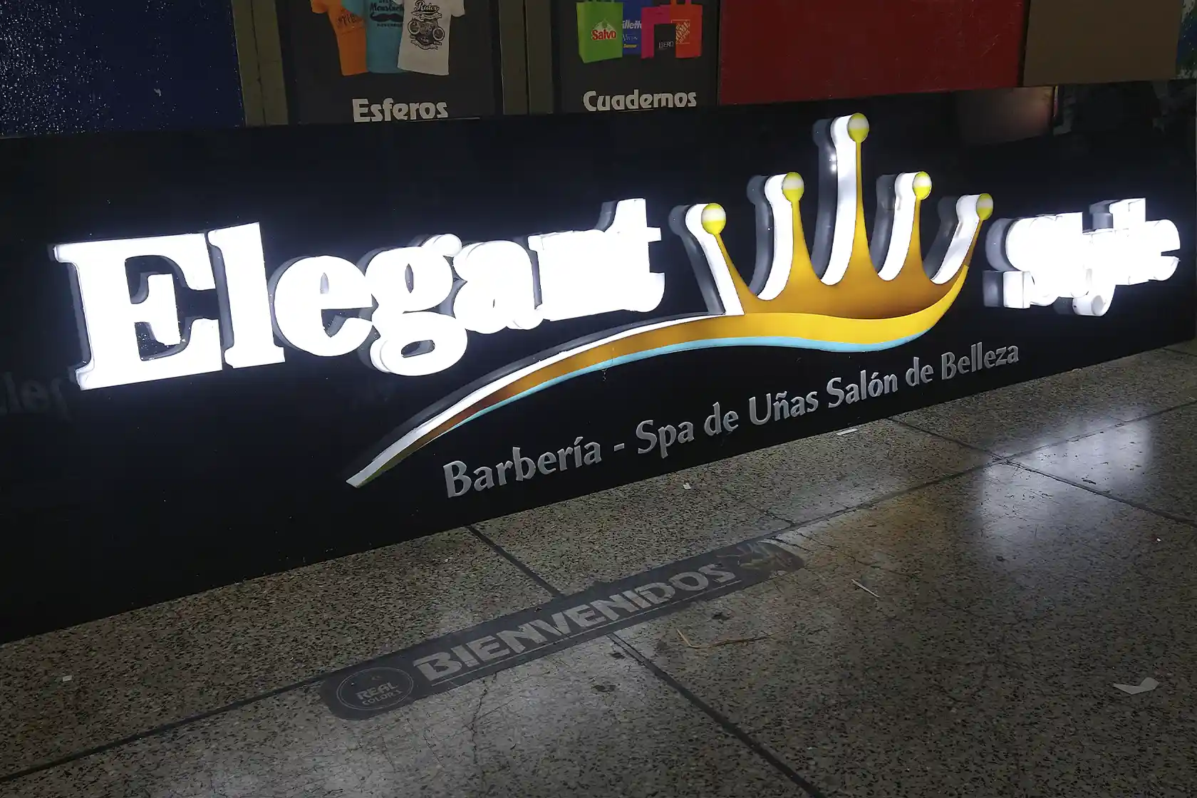 Avisos en acrílico